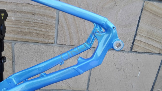Mtb Ebikeのための電気バイク フレーム中間ドライブ青い色と27.5インチ