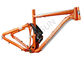 アルミニウム オレンジ トレール バイク フレームの完全な懸濁液のライト級選手の構造 サプライヤー